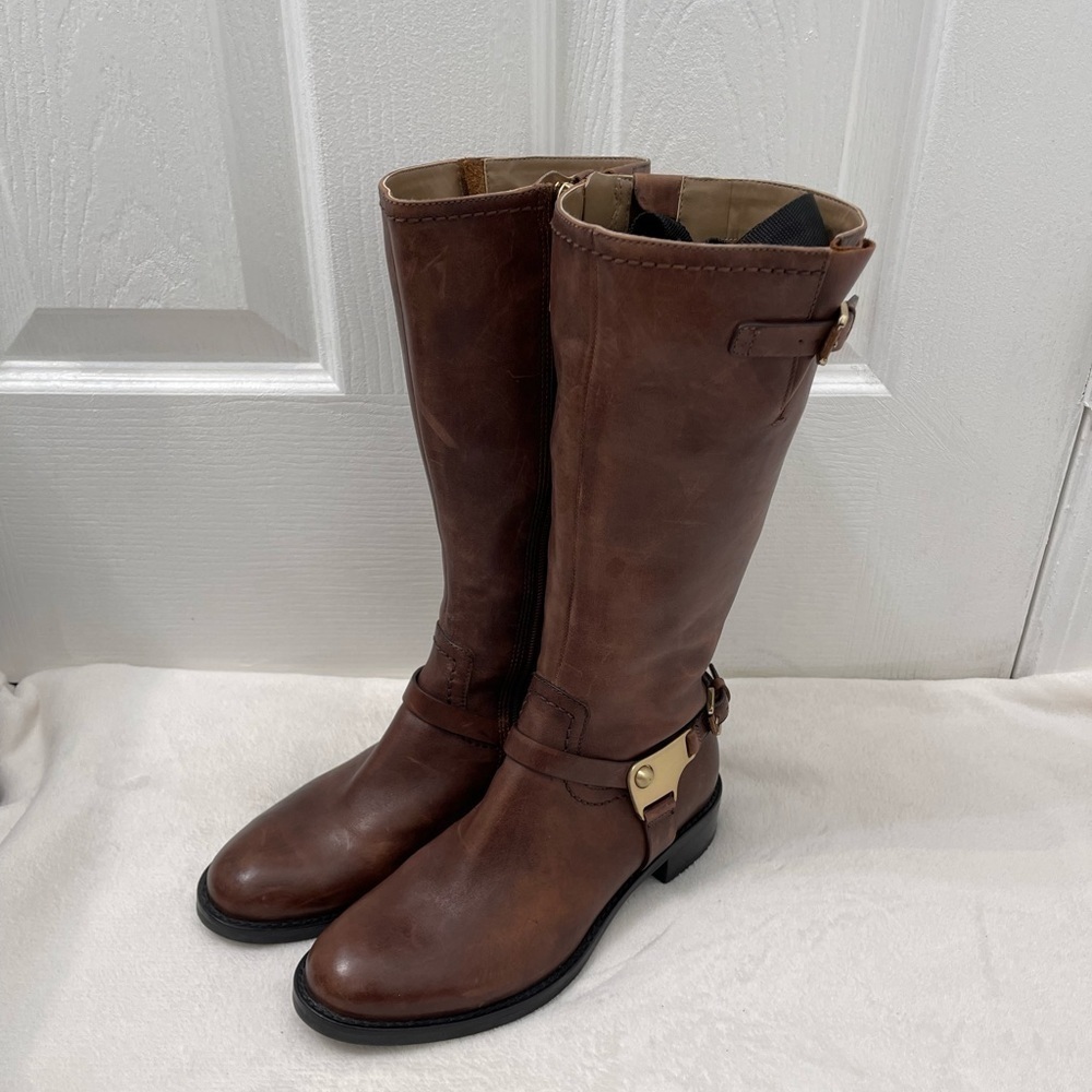 Ecco Mid Calf leather boots